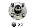 Unbraked Wheel Hub for Erde, 115mm PCD