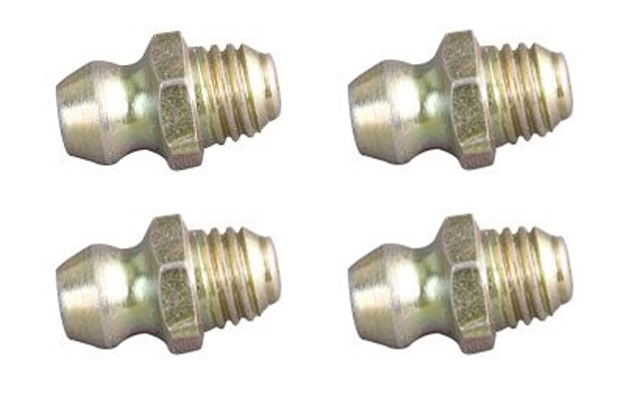 Four Grease Nipples suitable for 4" PCD Unbraked Hubs