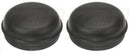 A Pair of Black 75mm Hub Cap, for Ifor Williams (1993 - 1997)