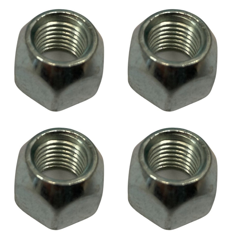Four M12 x 1.5mm Wheel Nuts