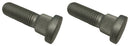 A Pair of M12 x 1.5mm Wheel Studs