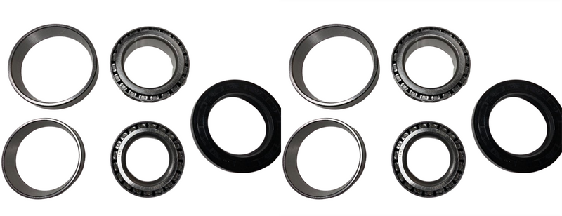 2 hubs Peak 250 Bearing Kits, 18690, 48548, 318 206 45 Seal
