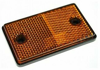 Amber / Orange Side Reflectors - Self Adhesive