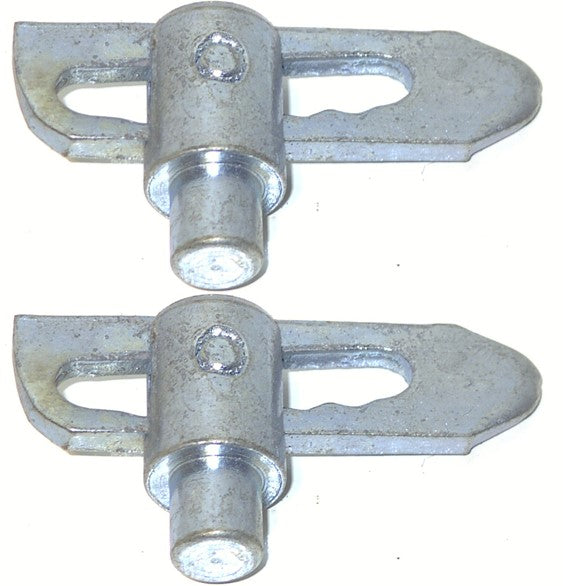 A Pair of Weld-On Anti Luce Fasteners, M12