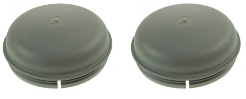 A Pair of Unbranded Grey Ifor Williams Hub Caps